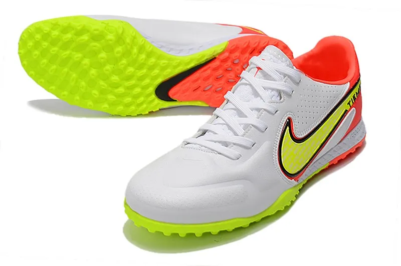 Nike React Tiempo Legend 9 Pro Turf Motivation Pack - White/Volt Bright Crimson