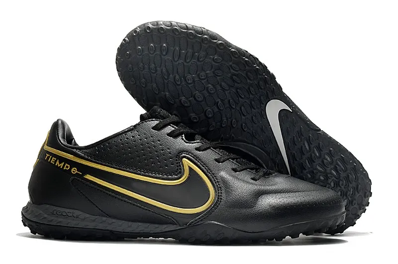 Nike React Tiempo Legend 9 Pro Turf Shadow Pack - Black/Metallic Gold