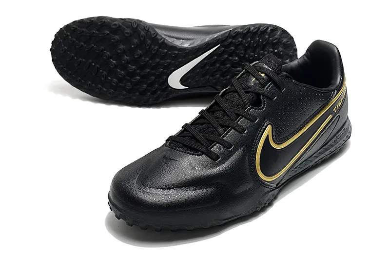 Nike React Tiempo Legend 9 Pro Turf Shadow Pack - Black/Metallic Gold