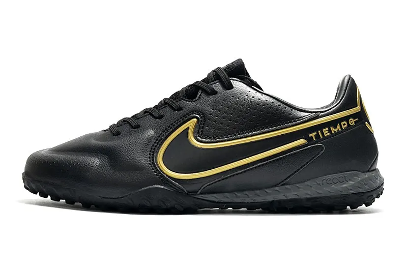 Nike React Tiempo Legend 9 Pro Turf Shadow Pack - Black/Metallic Gold