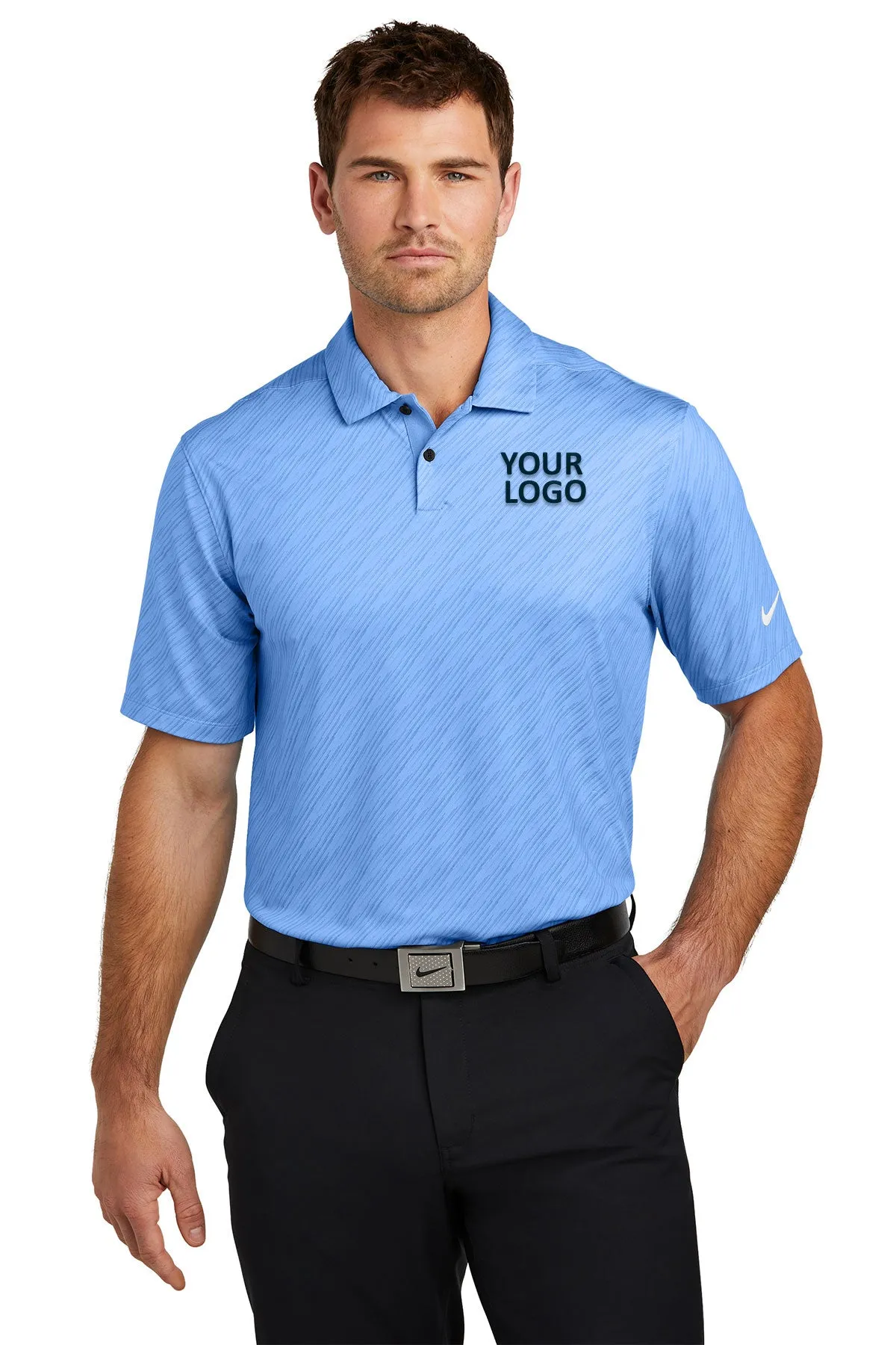 Nike Vapor Dash Custom Polos, Valor Blue