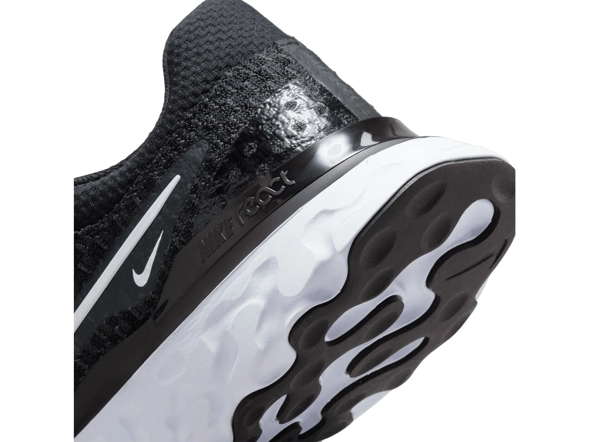 Nike Womens React Infinity Road Running Shoes Black/White  DD3024 001