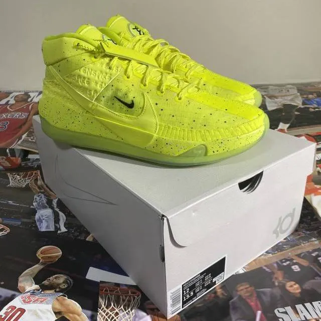 Nike x enspire kd 13 venom yellow