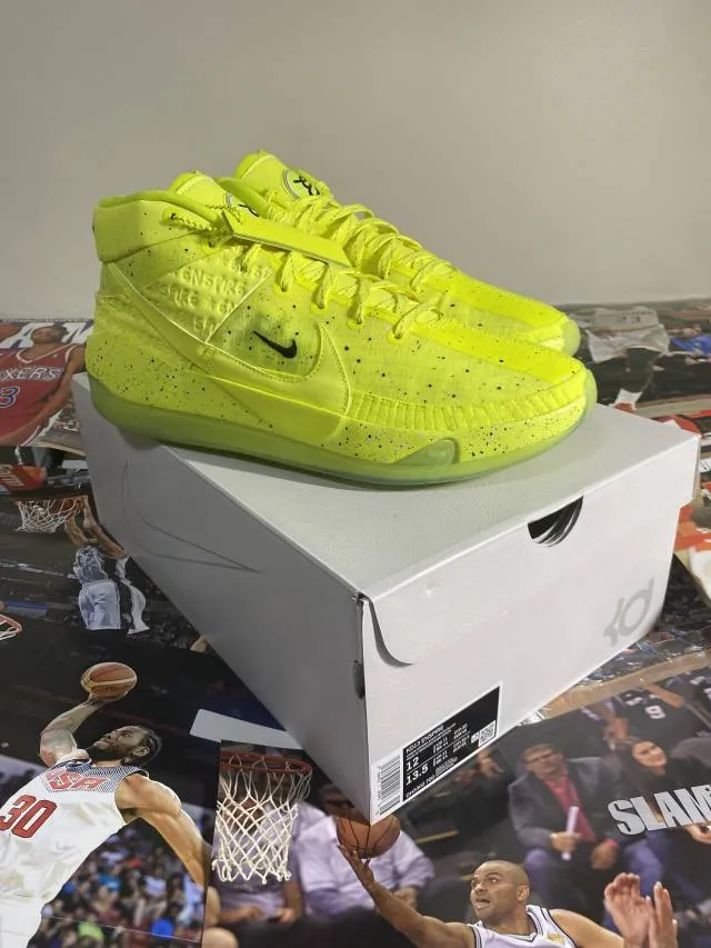 Nike x enspire kd 13 venom yellow