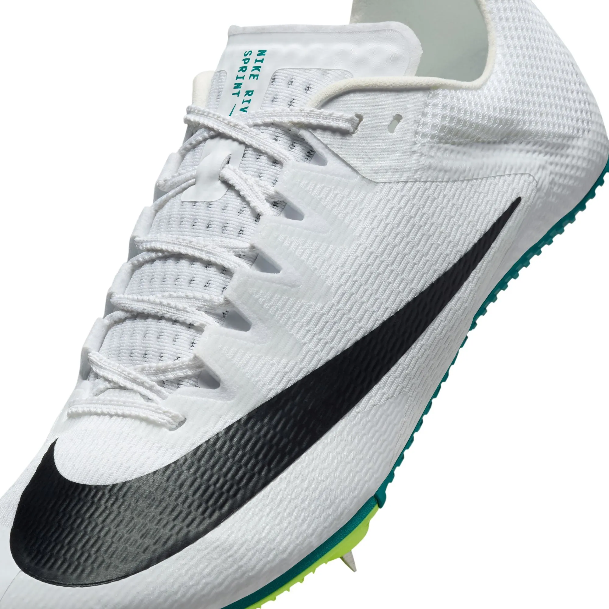 Nike Zoom Rival Sprint Running Spikes White / Bright Spruce / Vapor Green / Black