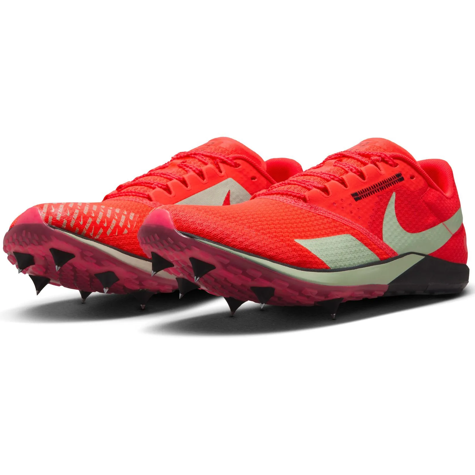 Nike Zoom Rival XC 6 Running Spikes Bright Crimson / Vapor Green / Black