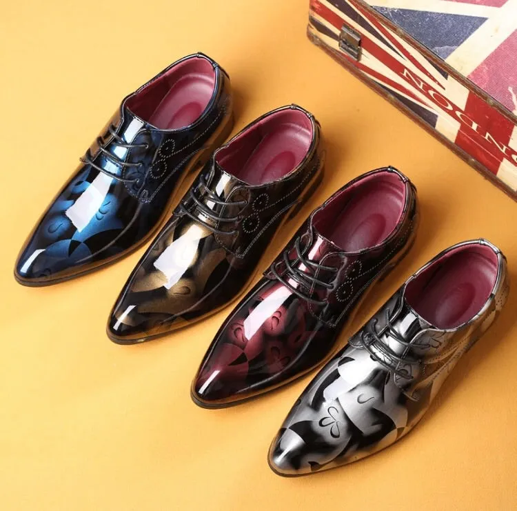 Oxford Leather Shoes (4 Colors)