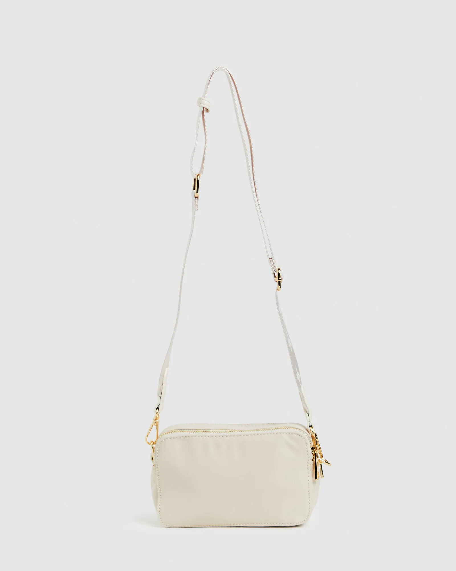 Peta + Jain Laroi Cross Body Bag in Bisque Nylon Gold