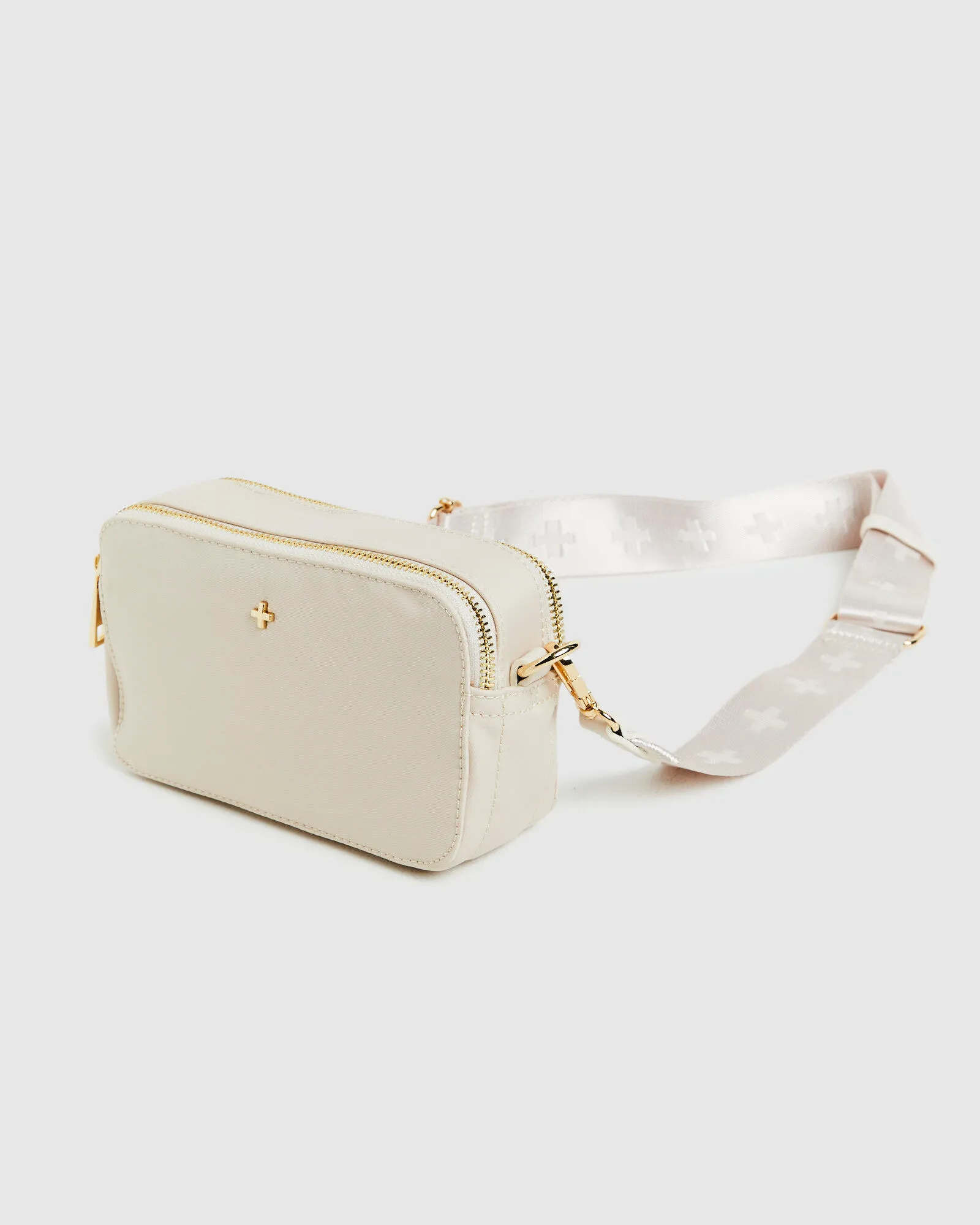 Peta + Jain Laroi Cross Body Bag in Bisque Nylon Gold