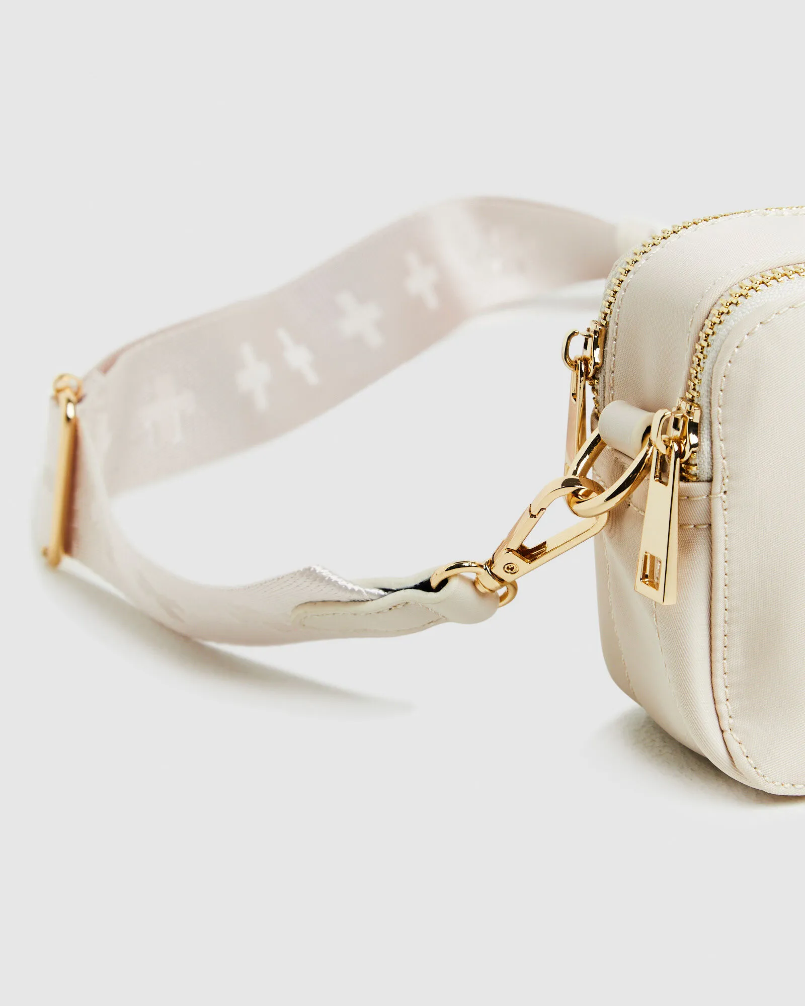 Peta + Jain Laroi Cross Body Bag in Bisque Nylon Gold