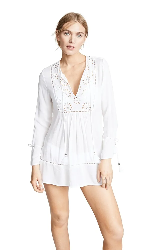 Playa Lucila   Eyelet Tunic Dress 