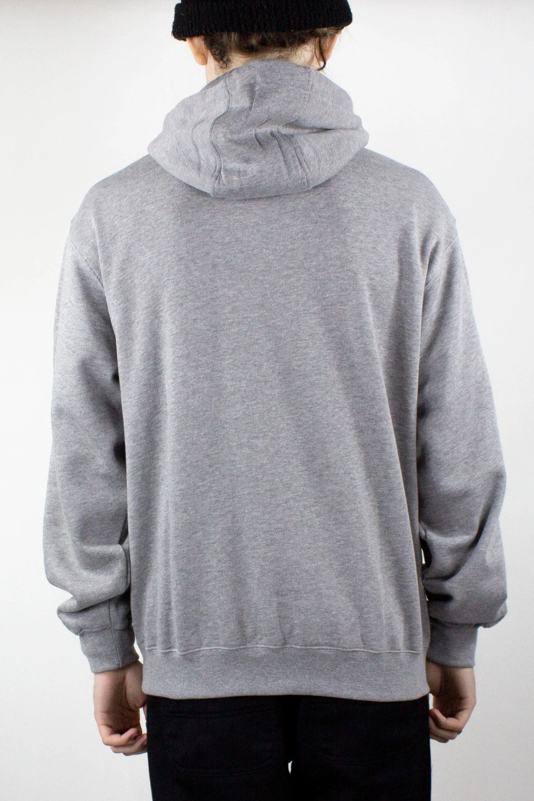 Polar Skate Co. Half Zip Hoodie - Heather Grey exclusive at Remix