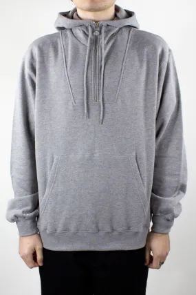 Polar Skate Co. Half Zip Hoodie - Heather Grey exclusive at Remix