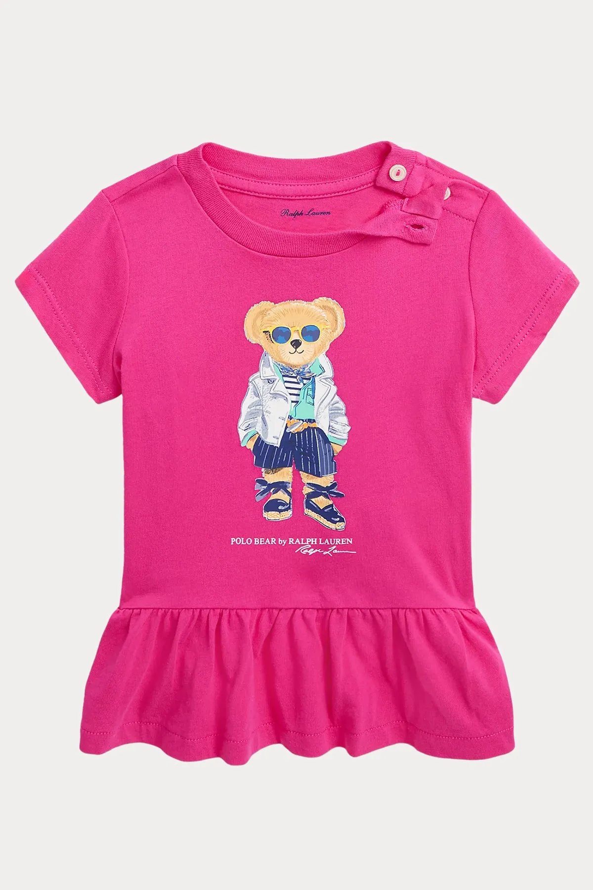 Polo Ralph Lauren Kids 12-18 Aylk Kz Bebek Polo Bear T-shirt