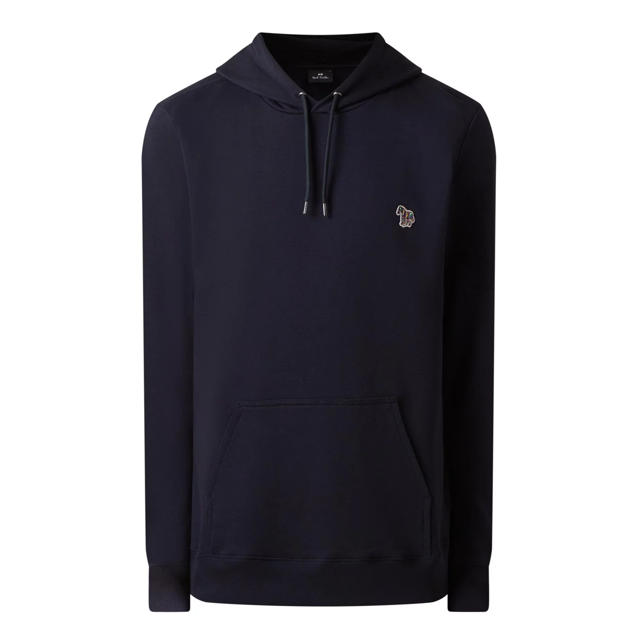 PS PAUL SMITH The Sustainable Edit Zebra Drawstring Hoodie - Navy