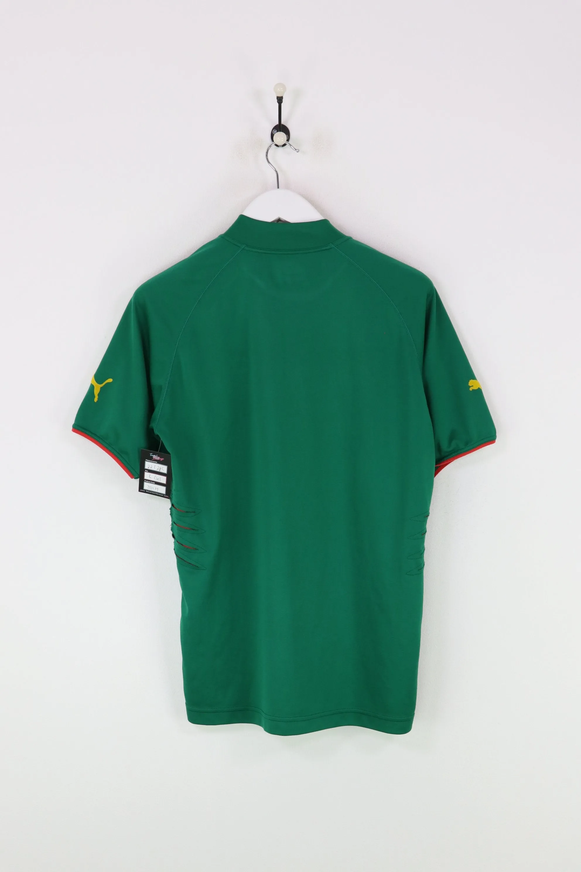 Puma Cameroon Football Shirt Green Large