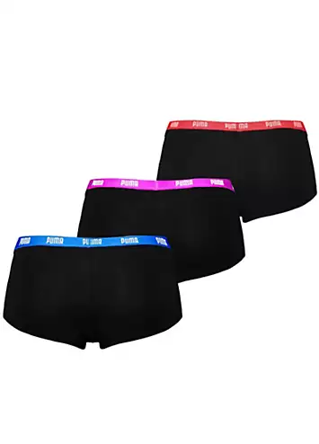 Puma Pack of 3 Mini Briefs | Grattan