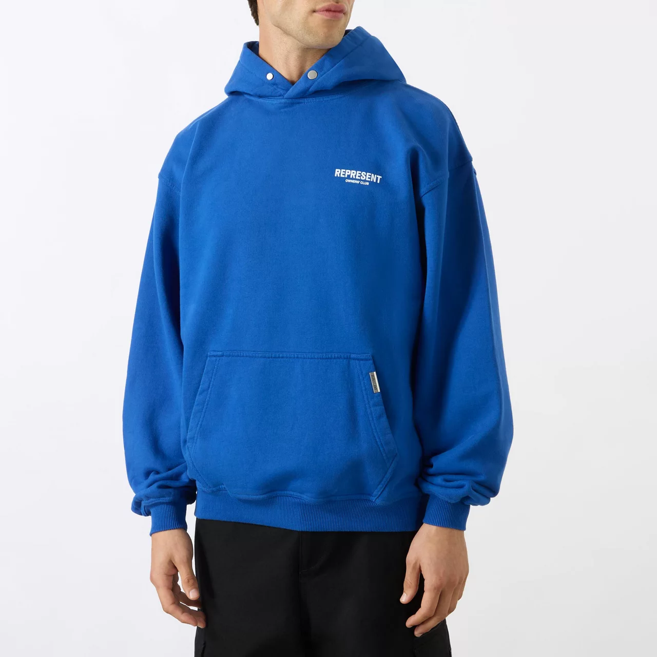 REPRESENT Owners Club Logo Hoodie - Blue