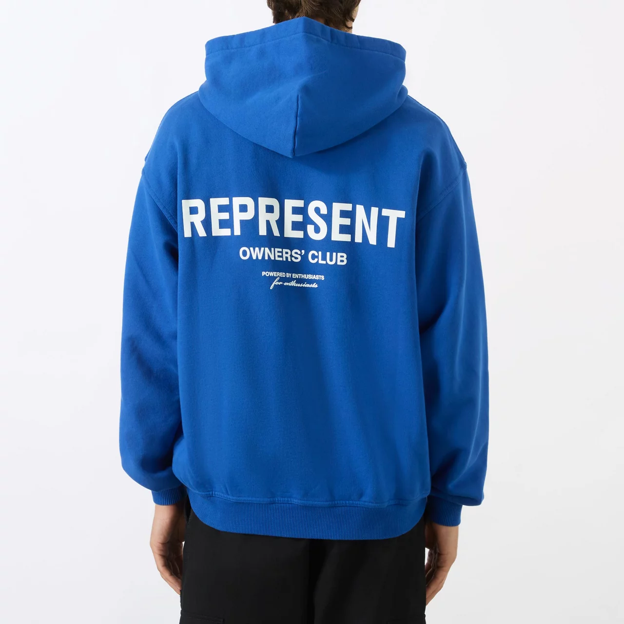 REPRESENT Owners Club Logo Hoodie - Blue