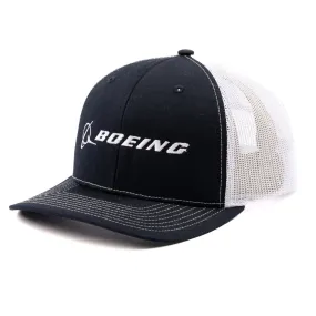 Richardson Boeing Signature Logo Trucker Hat