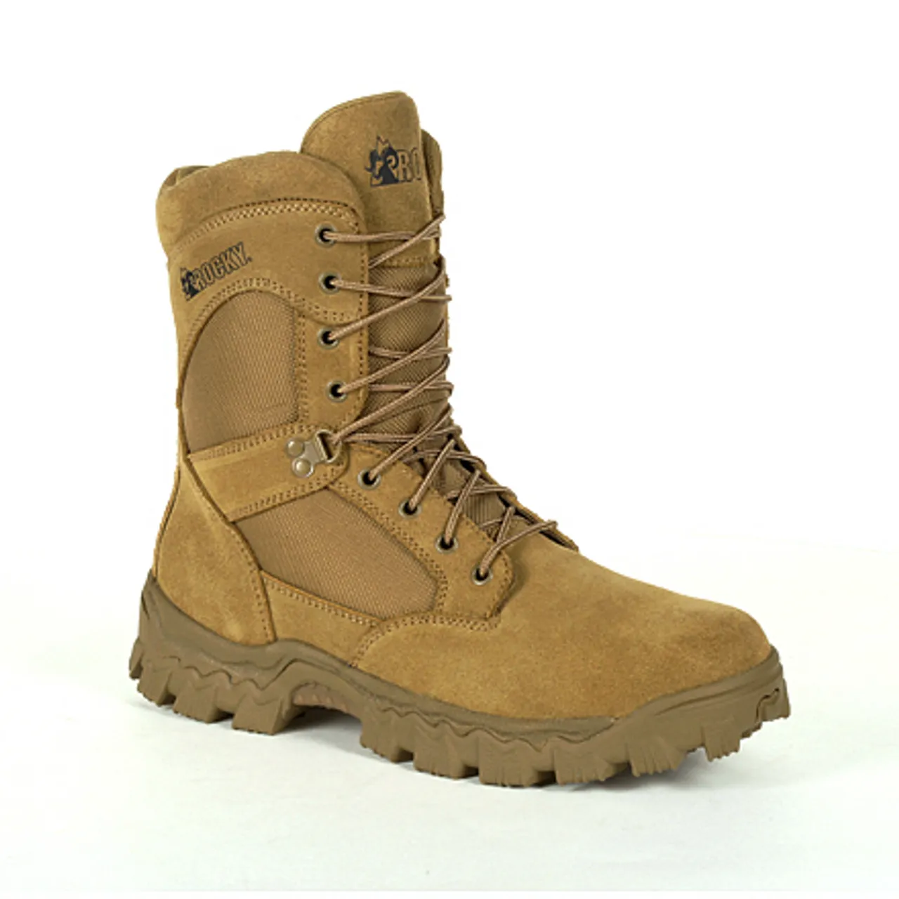 Rocky Mens Alpha Force 6 Inch Duty Boot RKD0061 COYOTE BROWN