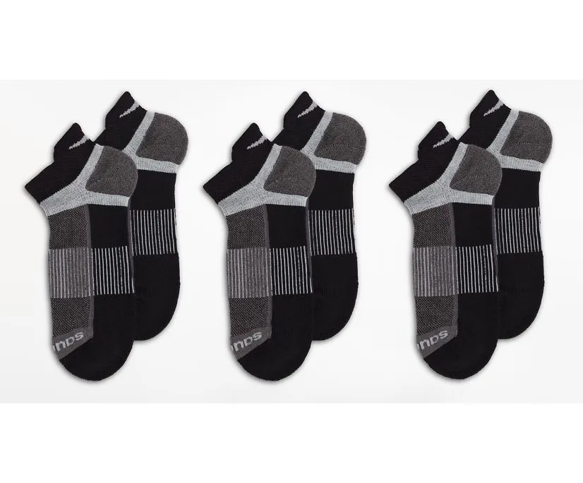 Saucony Inferno No Show Tab 3-Pack Socks (Men’s/Women’s)