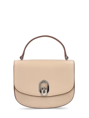 Savette   Mini Tondo leather top handle bag 