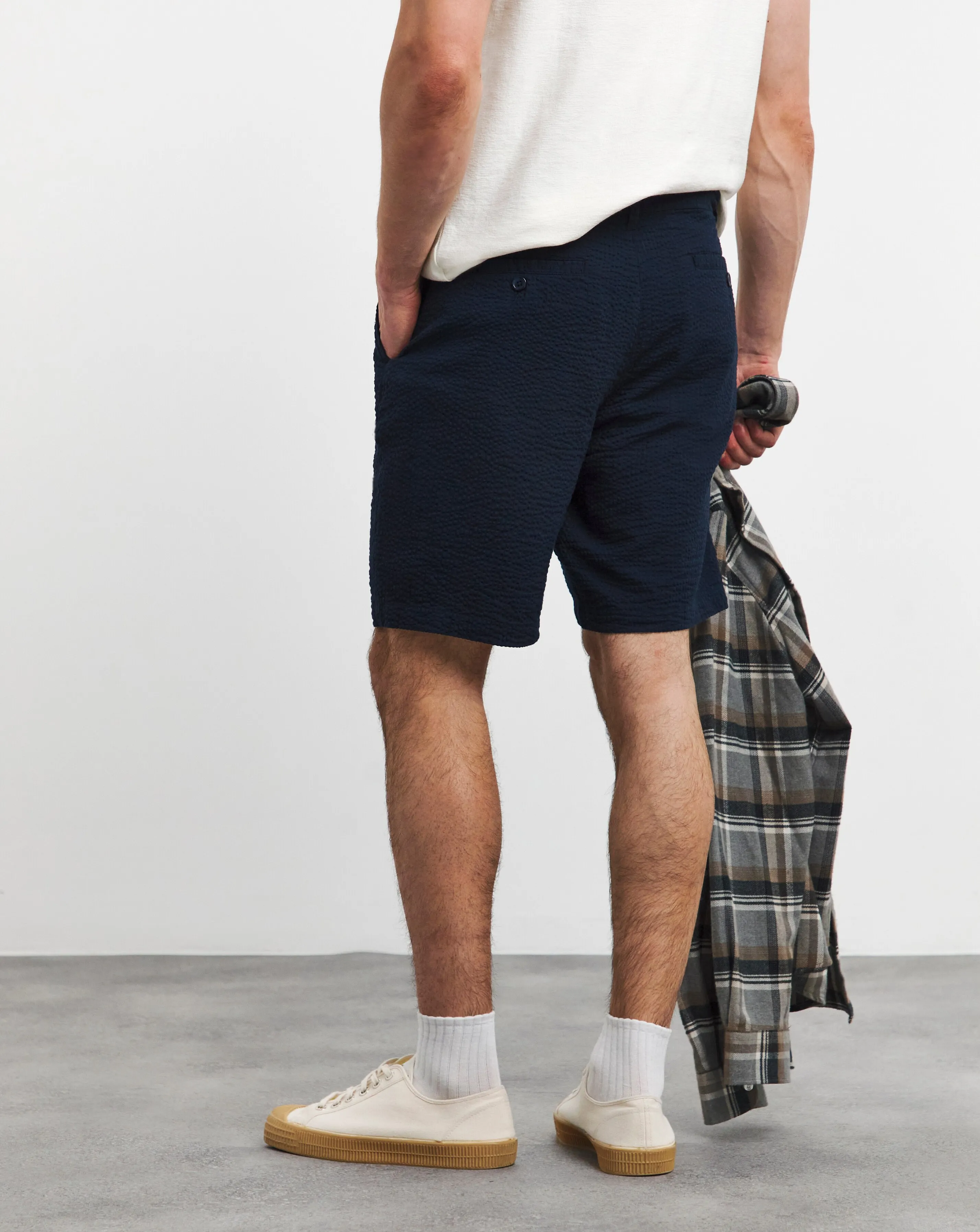 Seersucker Chino Short