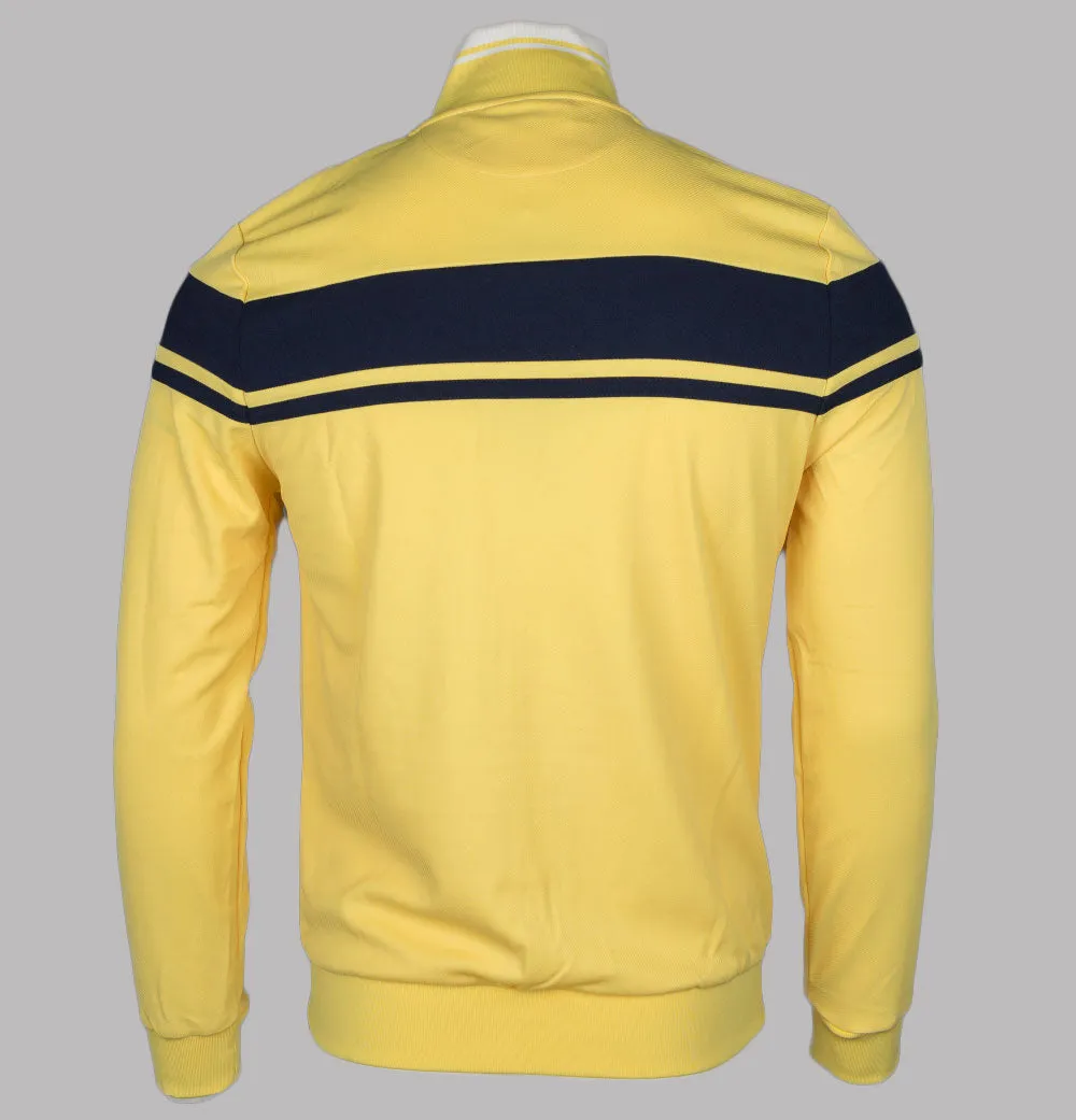 Sergio Tacchini Damarindo Tracksuit Top Lemon Drop/Maritime Blue