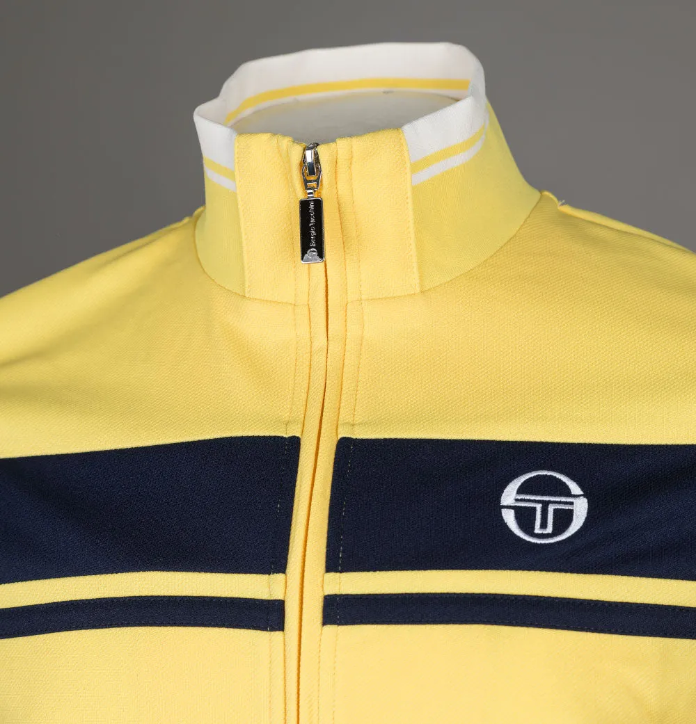 Sergio Tacchini Damarindo Tracksuit Top Lemon Drop/Maritime Blue