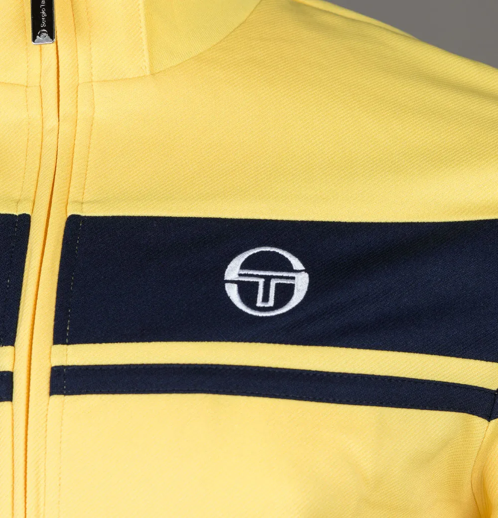 Sergio Tacchini Damarindo Tracksuit Top Lemon Drop/Maritime Blue