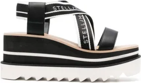 Stella McCartney Sneak-Elyse 80mm platform sandals Black