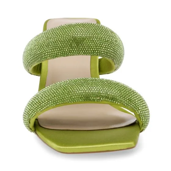 Steve Madden Top-Notch Neon Lime Jellystone Sandals