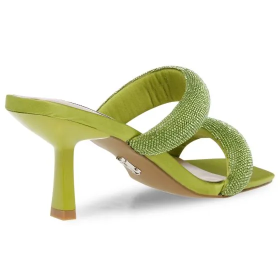 Steve Madden Top-Notch Neon Lime Jellystone Sandals