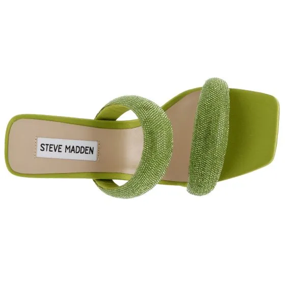 Steve Madden Top-Notch Neon Lime Jellystone Sandals