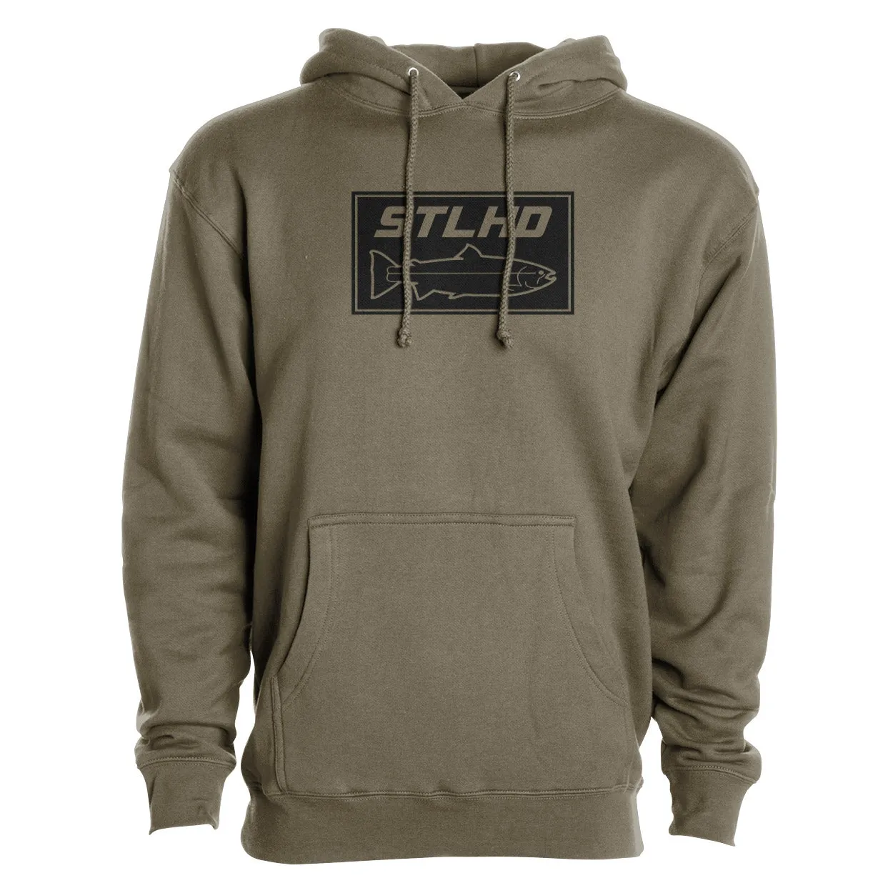 STLHD Men's Tidewater Army Green Premium Hoodie