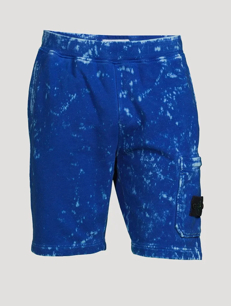 STONE ISLAND Off-Dye Fleece Shorts