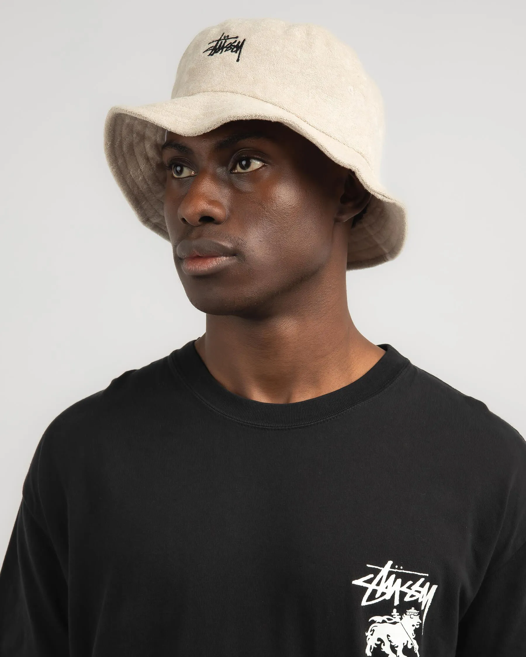 Stussy Graffiti Terry Bucket Hat