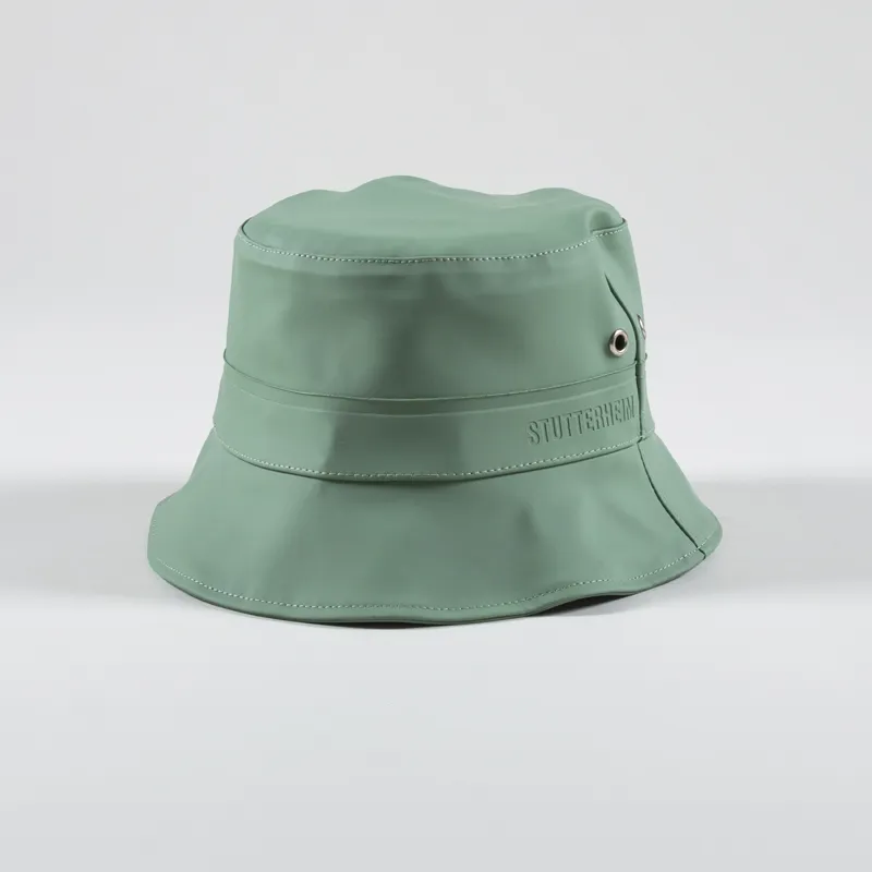 Stutterheim Womens Beckholmen Bucket Hat Loden Green