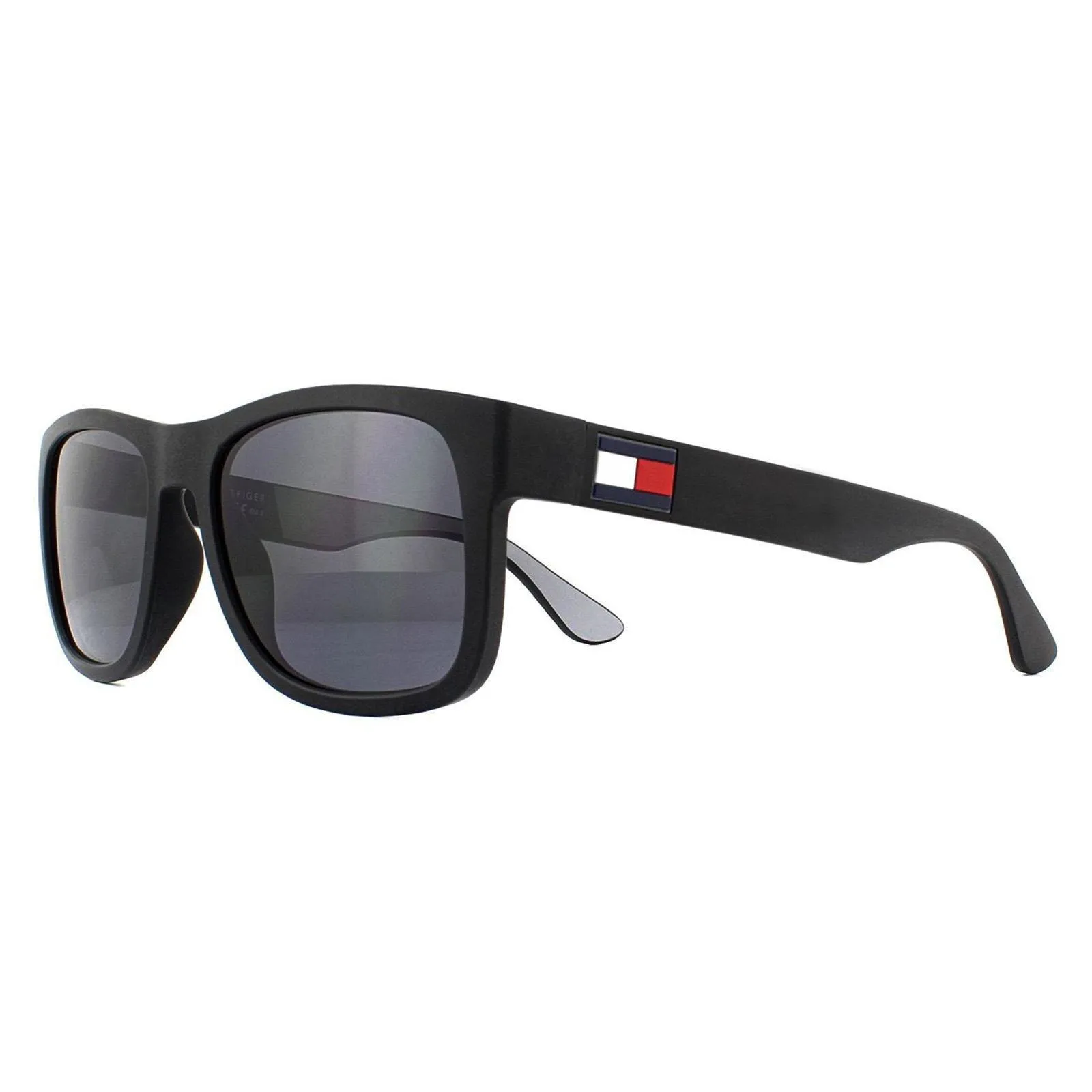 Sunglasses | Rectangle Black Grey Sunglasses | Tommy Hilfiger