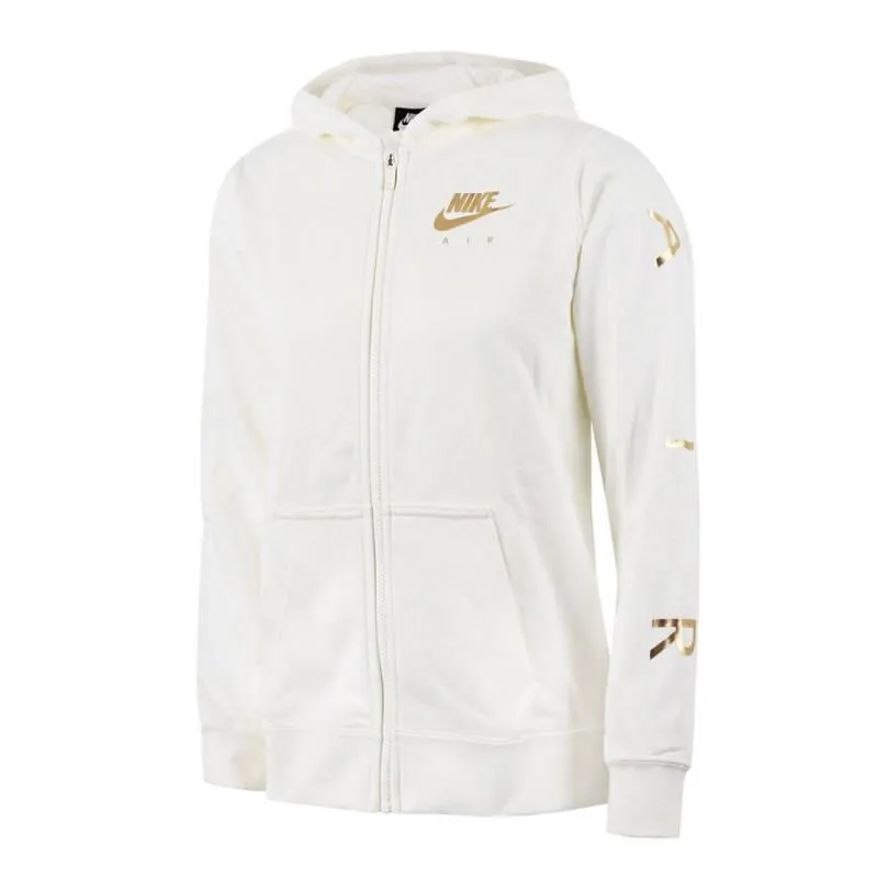 Sweat  Capuche Nike Air Fleece Junior - Blanc - Junior