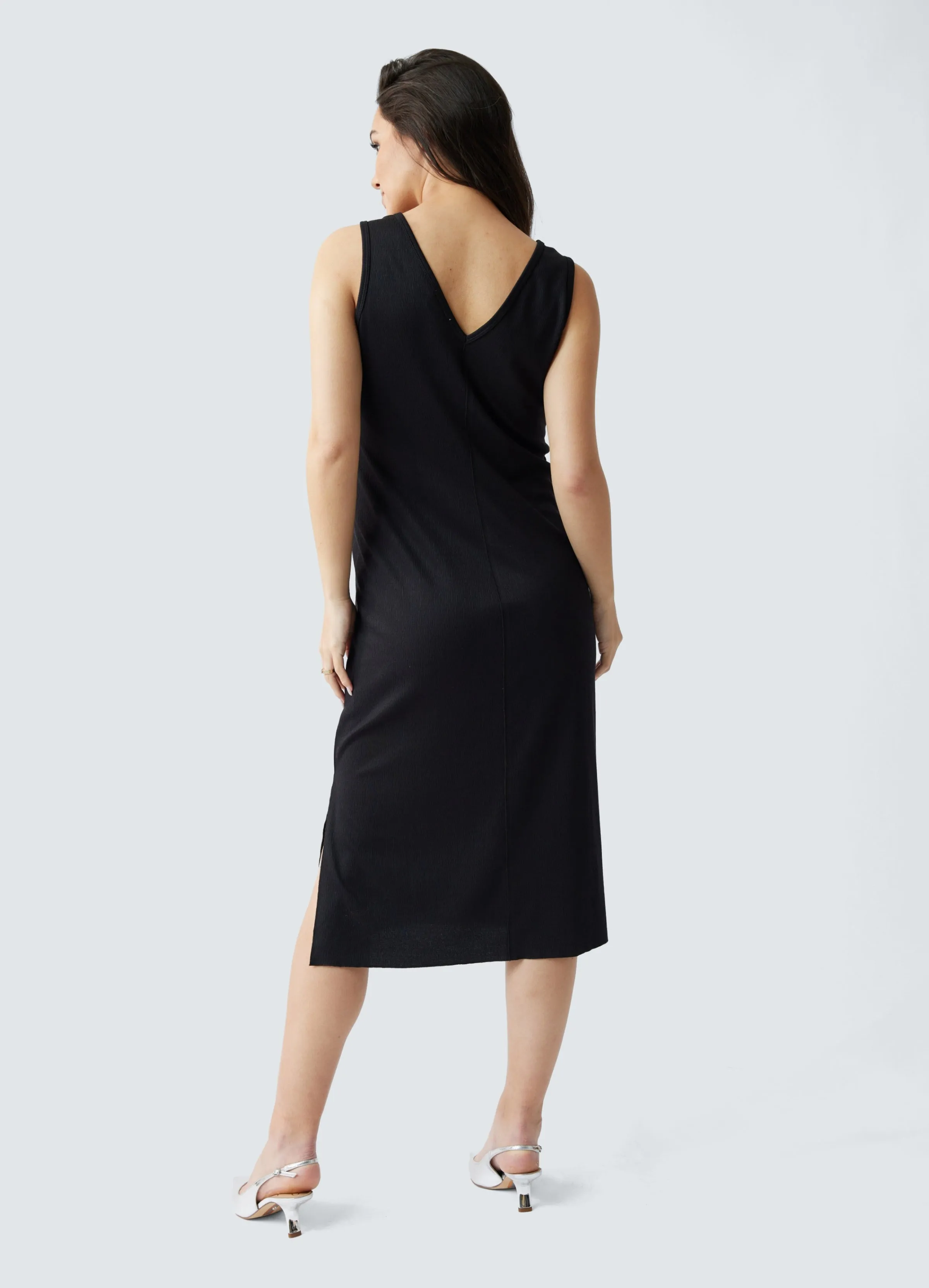 The Always On Maternity Midi Dress