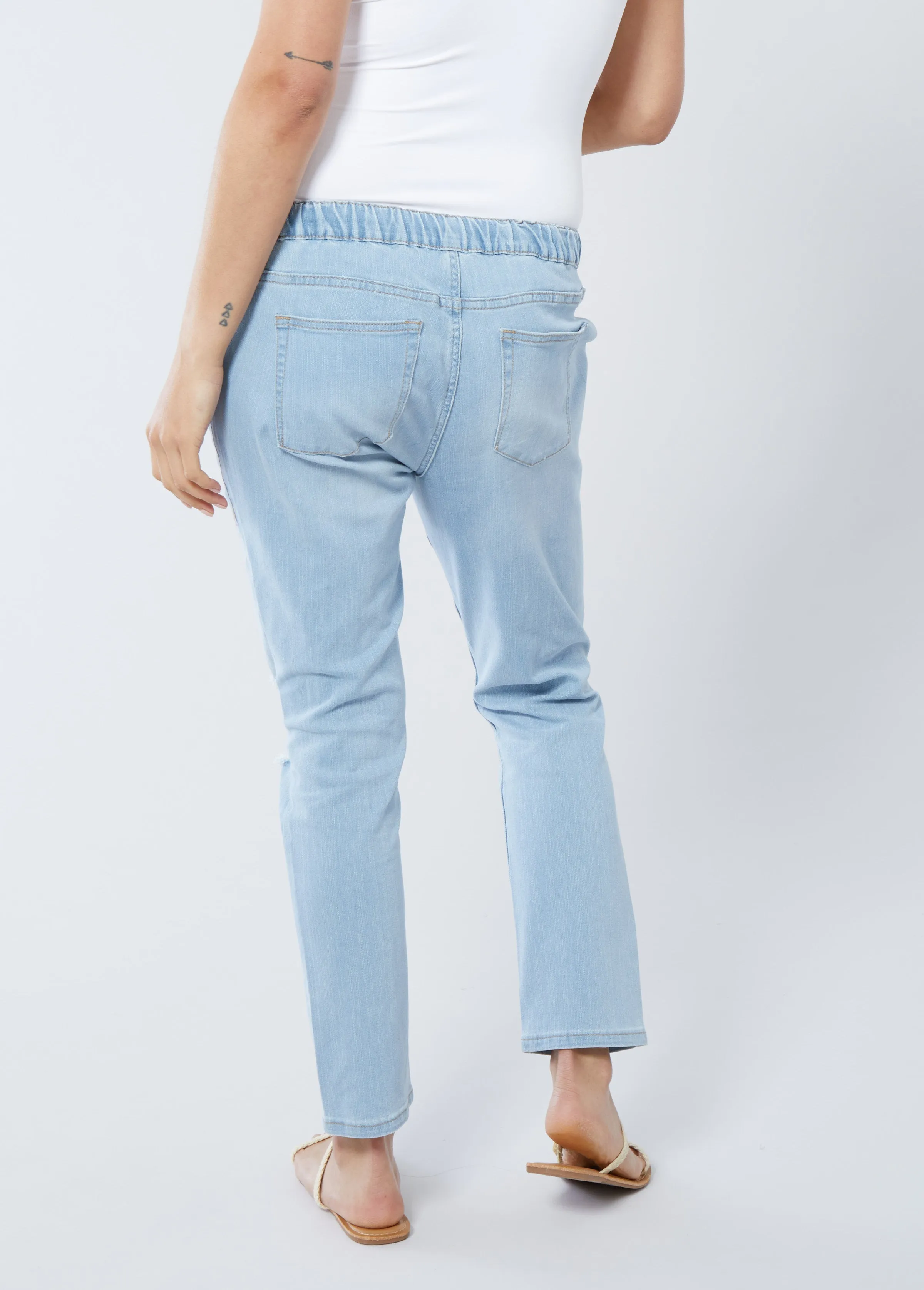 The Every Trimester Drawstring Maternity Jean