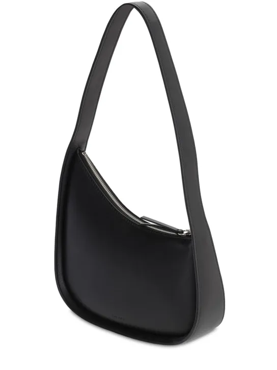 The Row   Half Moon leather shoulder bag 