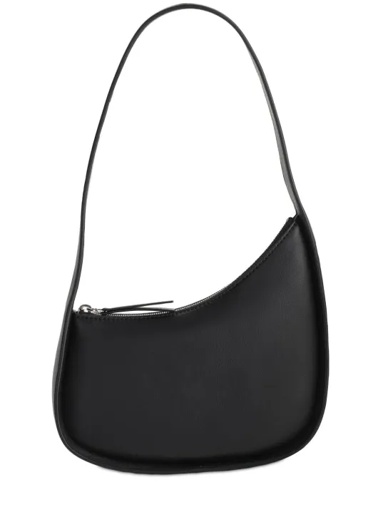 The Row   Half Moon leather shoulder bag 