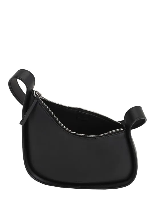 The Row   Half Moon leather shoulder bag 