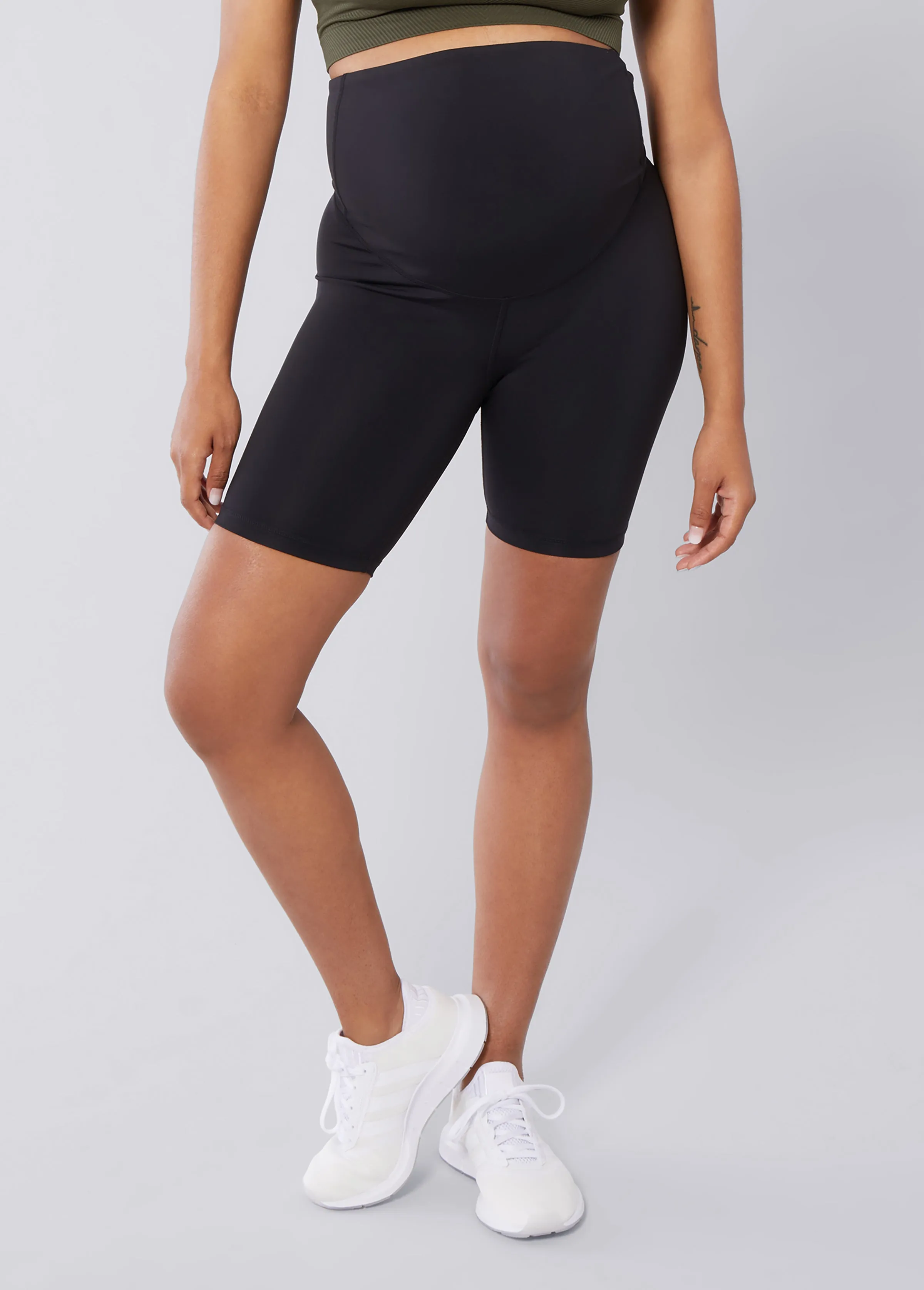 The Smooth Ride Maternity Black Bike Short