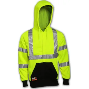 Tingley Job Sight FR Unisex Class 3 Zip-Up Fire-Resistant Hoodie