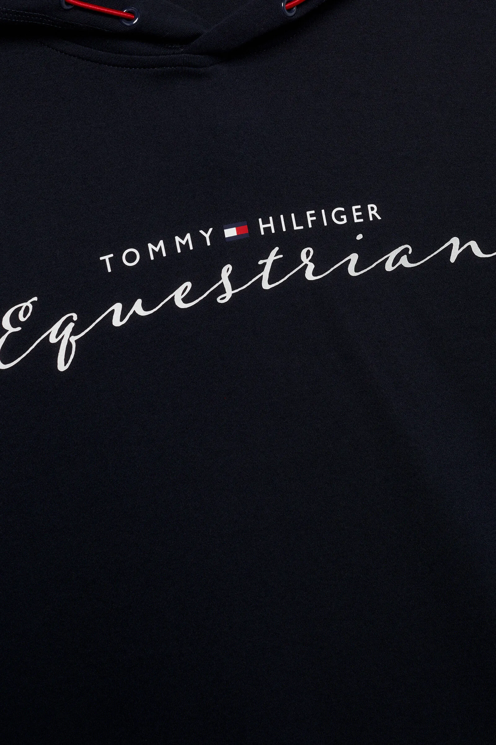 Tommy Hilfiger Equestrian Metallic Logo Women's Graphic Hoodie