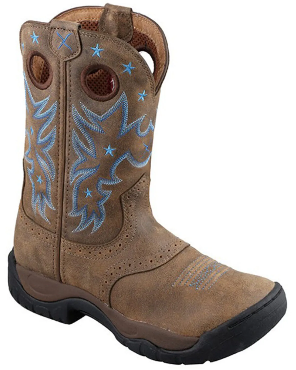 Twisted X Women's Distressed All Around Barn Boot - Round Toe